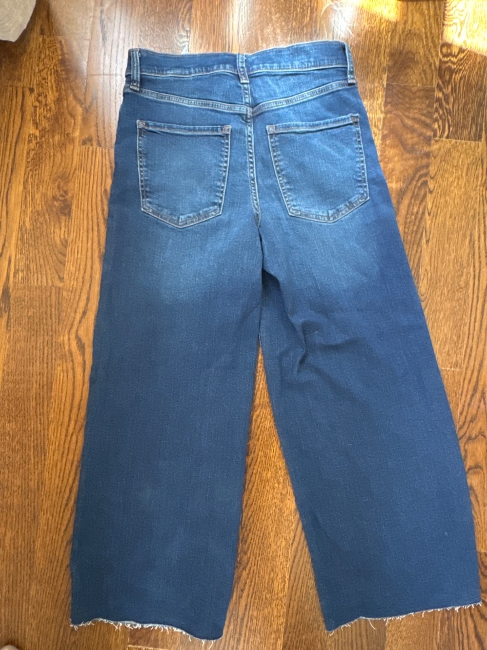 Banana Republic Size 6 Cropped Wide Leg Pants - Picture 2 of 3